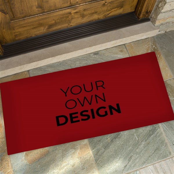 Design Your Own Personalized Oversized Doormat - 17100