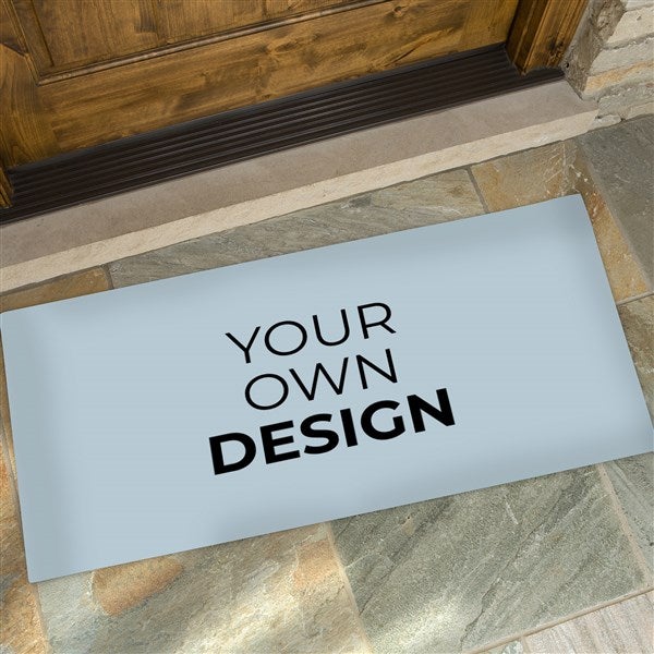 Design Your Own Personalized Oversized Doormat - 17100