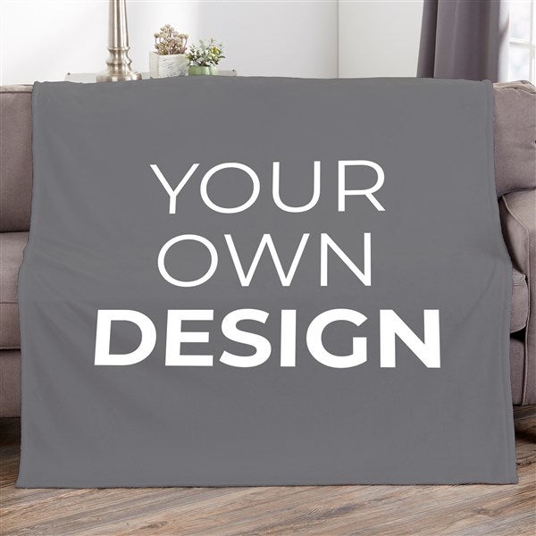 Design Your Own Personalized 50x60 Fleece Blankets - 17146