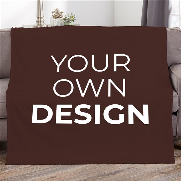 Design Your Own Personalized 50x60 Fleece Blankets - 17146