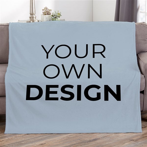 Design Your Own Personalized 50x60 Fleece Blankets - 17146