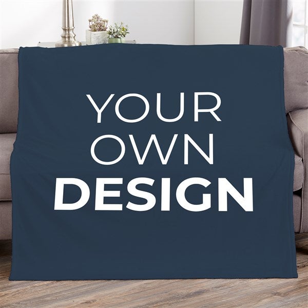 Design Your Own Personalized 50x60 Fleece Blankets - 17146