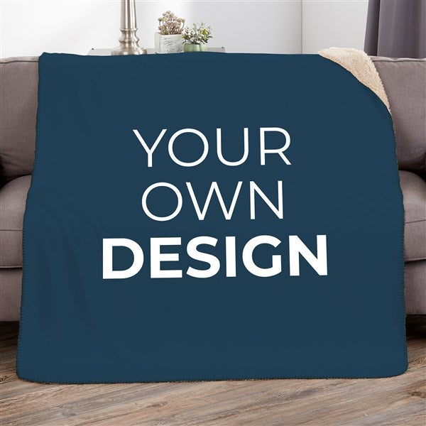 Design Your Own Personalized Sherpa Blanket - 17196