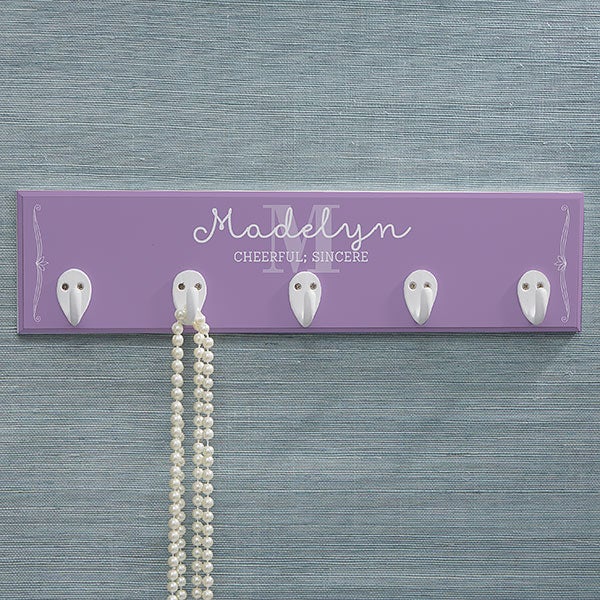 Personalized Necklace Holder - Name Meaning - 17231