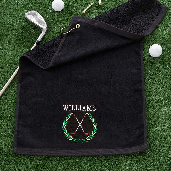 Custom printed golf towels hot sale