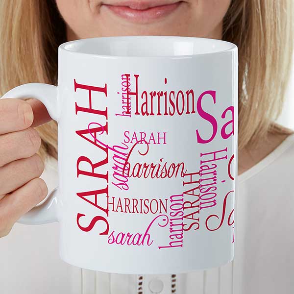 Signature Style For Her Personalized 30oz. Oversized Coffee Mug