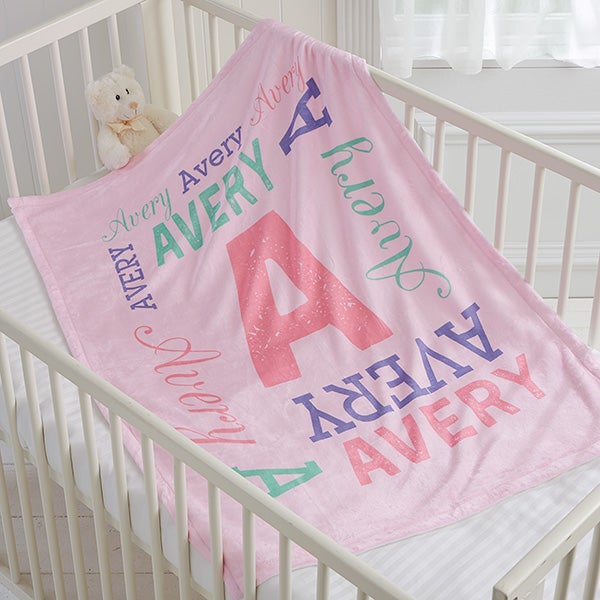 Engraved blankets for discount babies