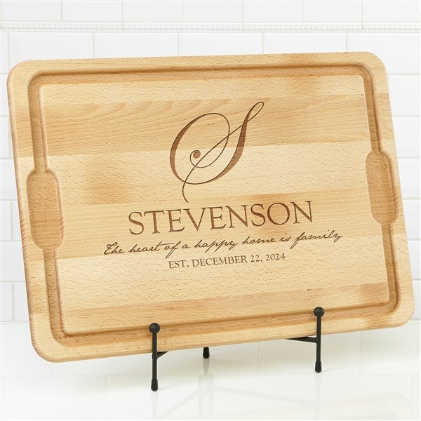 Personalized 12x17 Cutting Board - Key To Our Home
