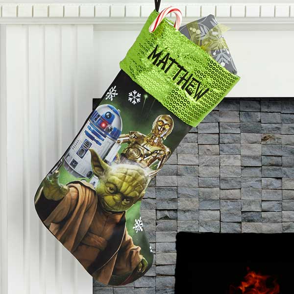 Star Wars Christmas Stockings Personalized