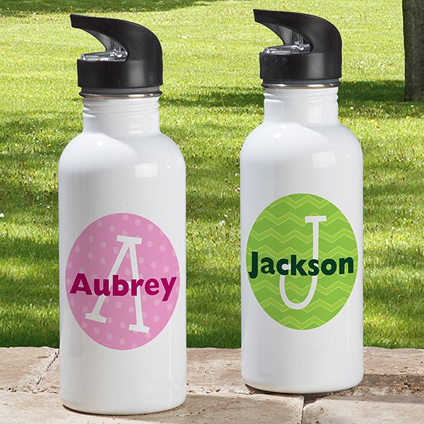 Engraved Kids Water Bottle Water Bottle With Straw Personalized Tumbler for  Kids Back to School 20 Oz 32 Oz Canister 
