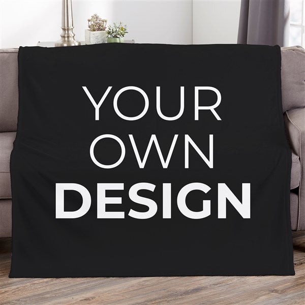 Design Your Own Personalized Fleece Blankets - 60x80  - 18012