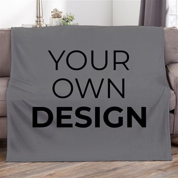 Design Your Own Personalized Fleece Blankets - 60x80  - 18012