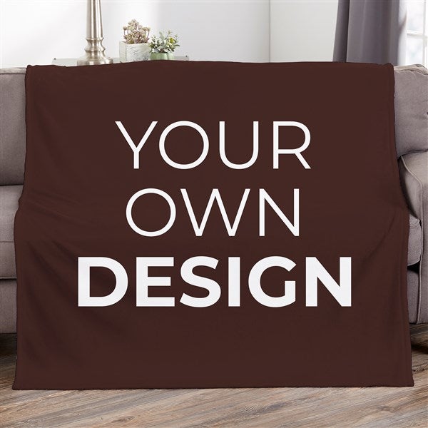 Design Your Own Personalized Fleece Blankets - 60x80  - 18012