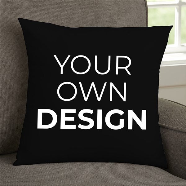 Design Your Own Personalized 14x14 Throw Pillows - 18015