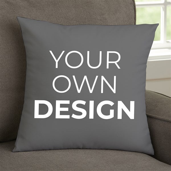 Design Your Own Personalized 14x14 Throw Pillows - 18015