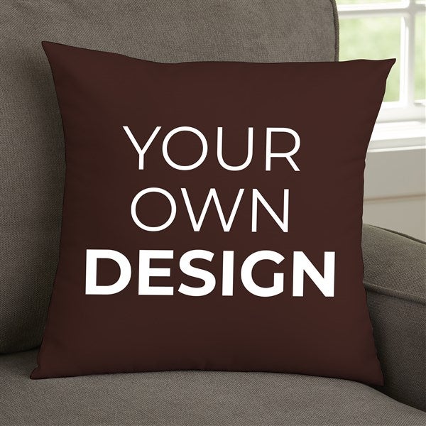 Design Your Own Personalized 14x14 Throw Pillows - 18015