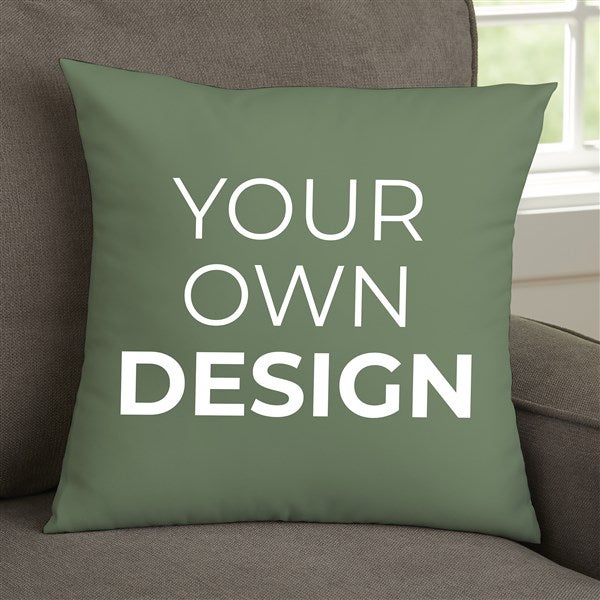 Design Your Own Personalized 14x14 Throw Pillows - 18015