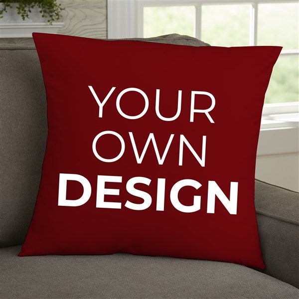 Design Your Own Personalized 18x18 Throw Pillows - 18127