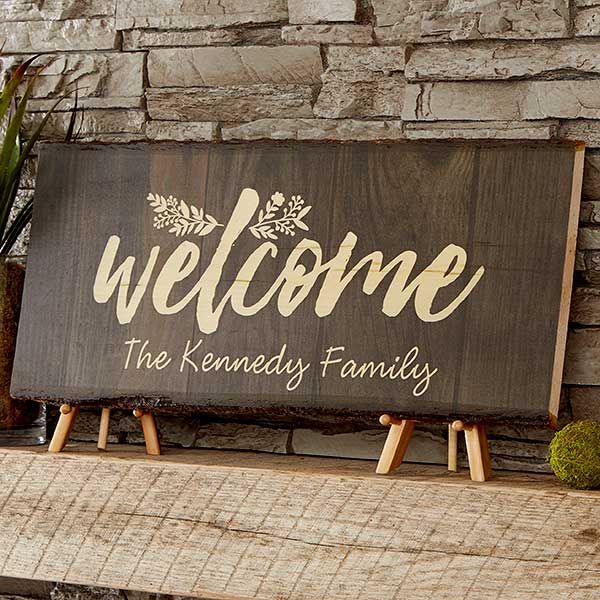 Cozy Home Signs - Personalized Basswood Planks - 18276