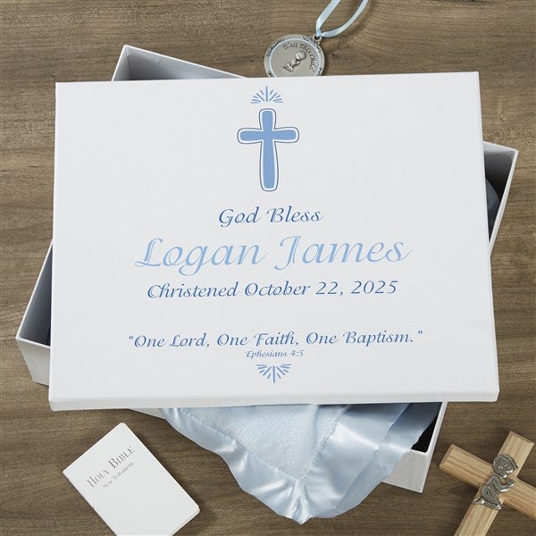 Personalized Baptism Keepsake Box - 18389