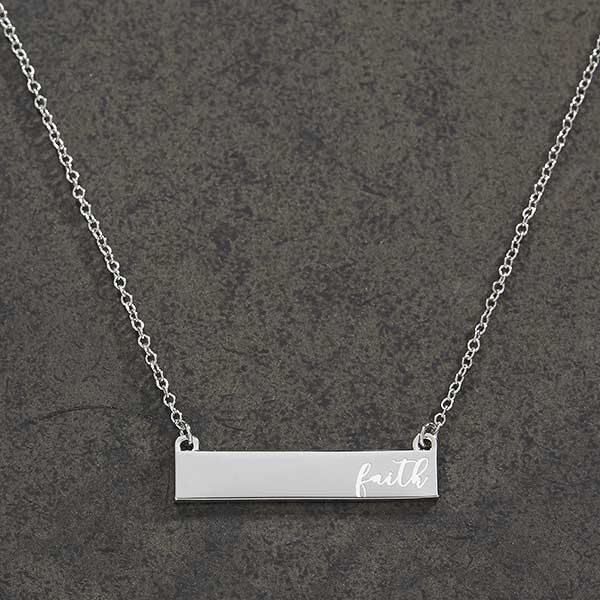 Custom Nameplate Necklaces For Her