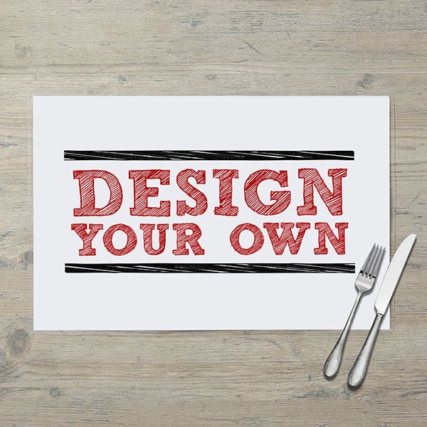 Design Your Own Personalized Laminated Placemat