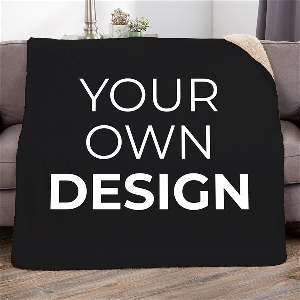 Design Your Own Sherpa Blanket 60x80 - 18455