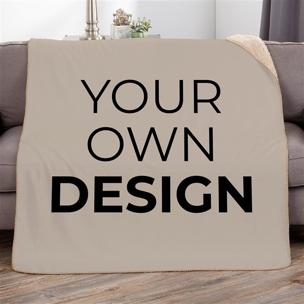 Design Your Own Sherpa Blanket 60x80 - 18455