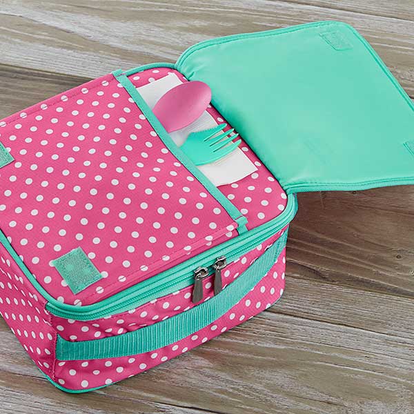 kate spade polka dot lunch box