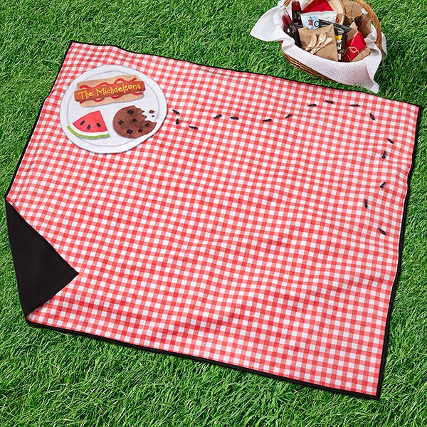 custom picnic blankets