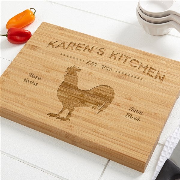  Chicken Cutting Board : Home & Kitchen