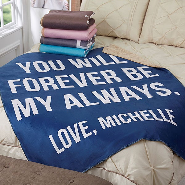 Personalized Blankets - Romantic Expressions - 18751