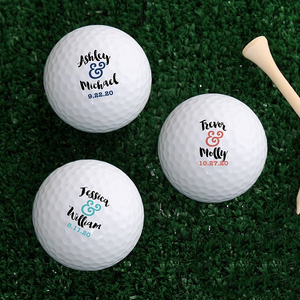 Personalized Golf Balls - Wedding Gift