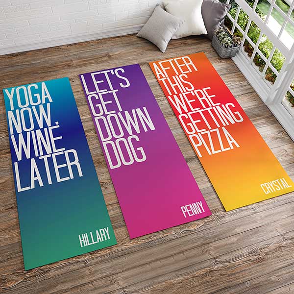 yoga mat for sale funny