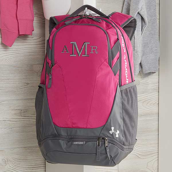 under armour hustle 3.0 backpack pink