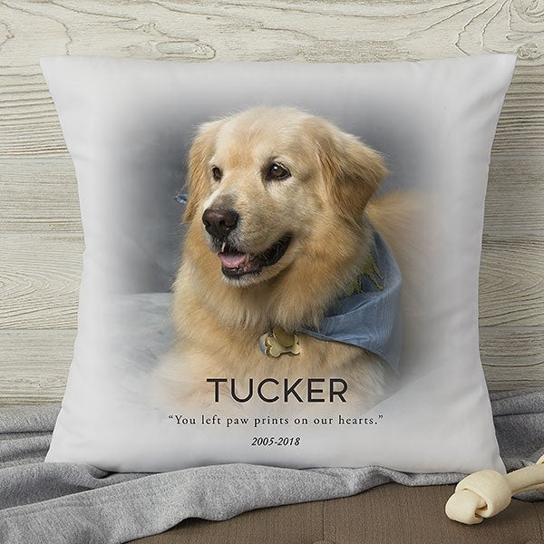 custom dog pillow