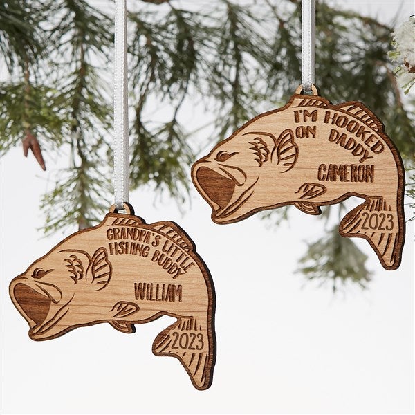  Personalized Fishing Christmas Ornaments 2023 - Fast