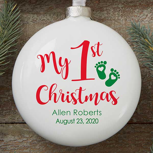Personalized Baby's First Christmas 