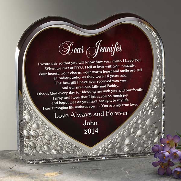 1963   Your Love Letter Personalized Sculpture 