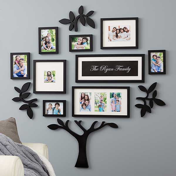 family tree picture frame wall decor