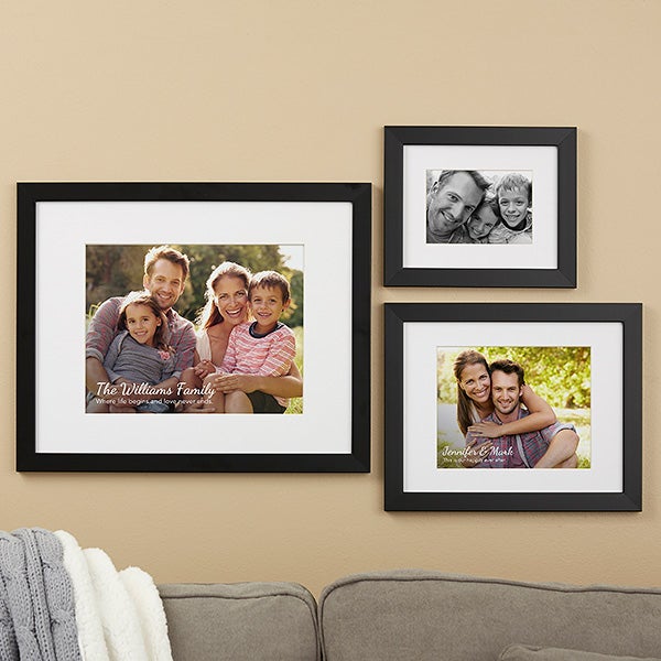 Personalized Text Overlay Frame Photo Prints - 16x20