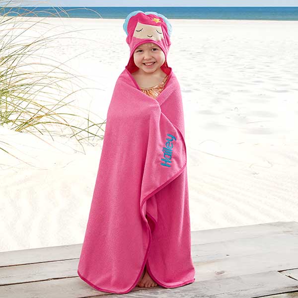 personalized beach towels for girls