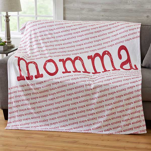 Personalized Blankets For Mom - 20101