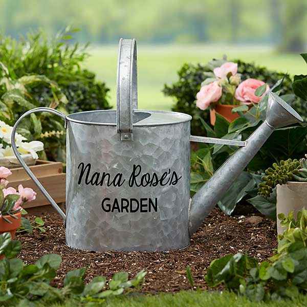 Personalized Galvanized Garden Watering Can - 20887
