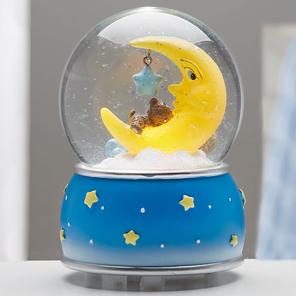 personalized snow globe for baby