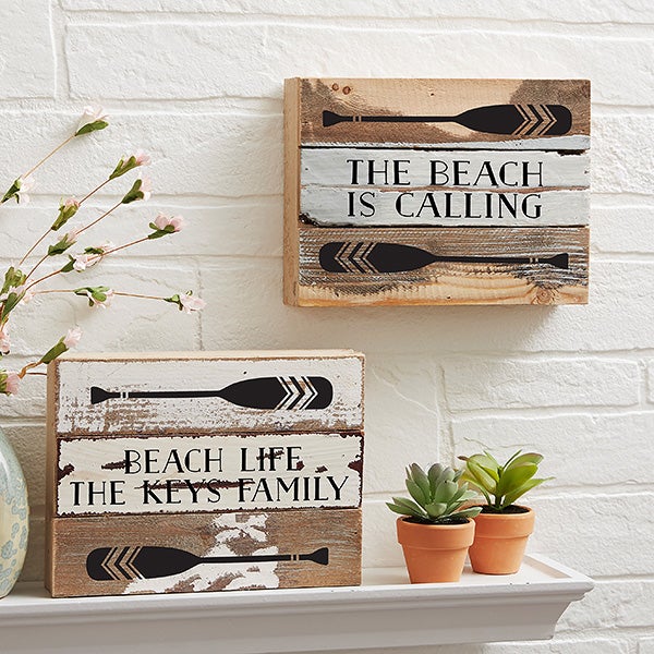 Beach & Coastal Theme White Reclaimed Wood Picture Frames for 4x6