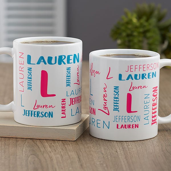 Notable Name Personalized Coffee Mugs - 21063