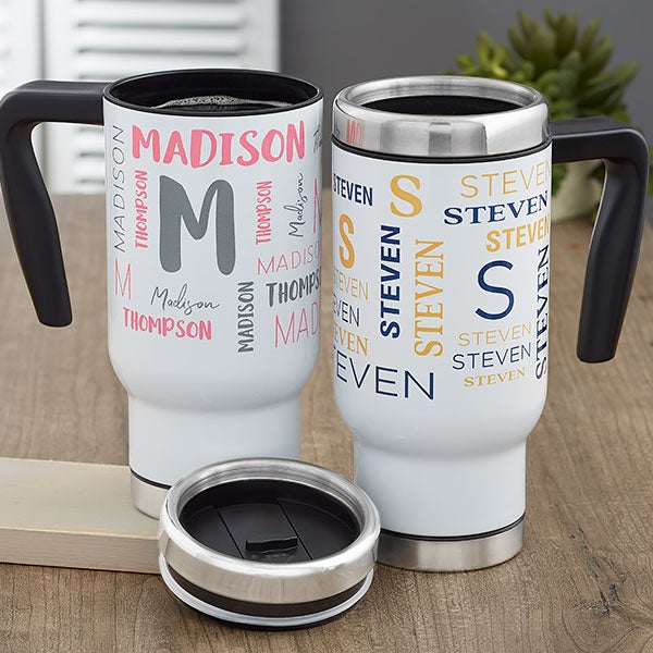 Coffee Mug Personalized, Travel Coffee Cup, Coffee Mugs, Personalized Coffee  Cup, Travel Coffee Mug,best Friend Gift, Stainless Steel 