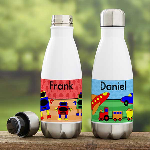 Just For Him Personalized Insulated Kids Water Bottles - 21081