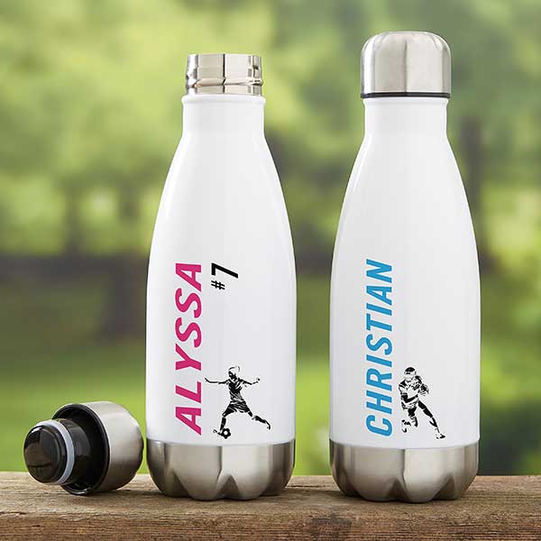 Sports Enthusiast Personalized Sports Insulated Water Bottles - 21086